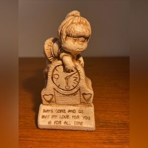 Vintage 1975 Paula Figurine Ontario Canada days come and go love is for all time